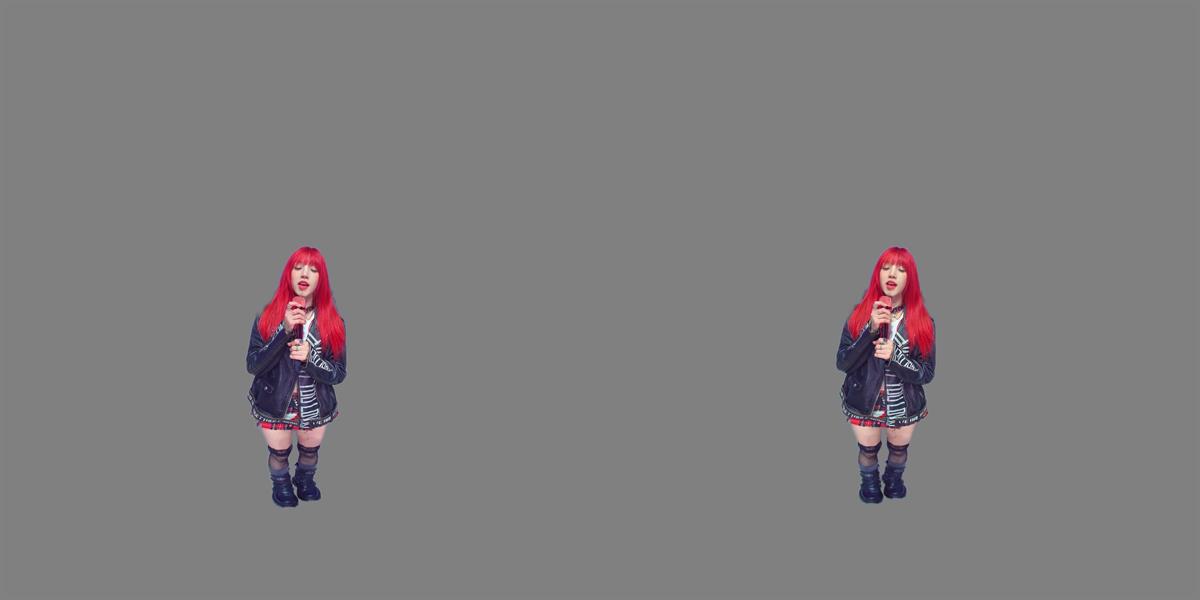 Green-screen Passthrough output example